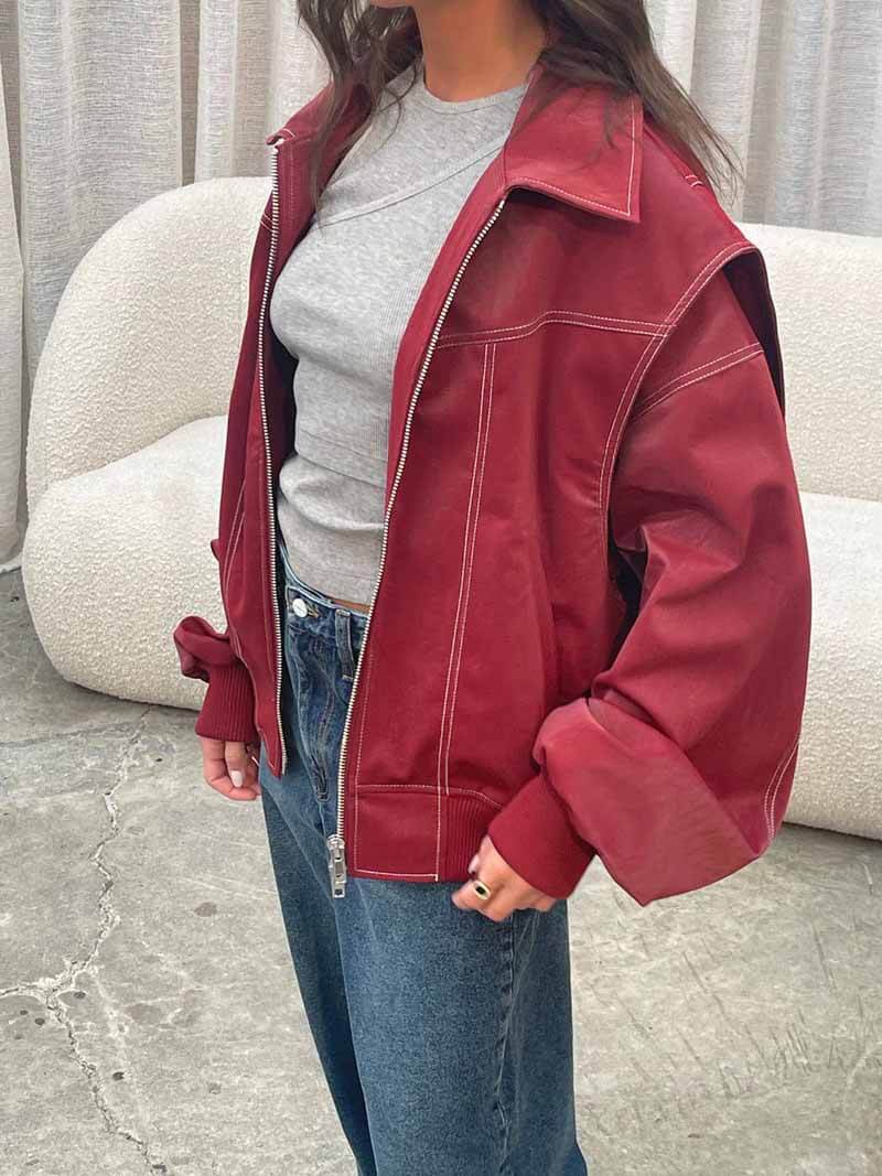FAY Bomber Jacket – Stylish Lightweight Streetwear for Women